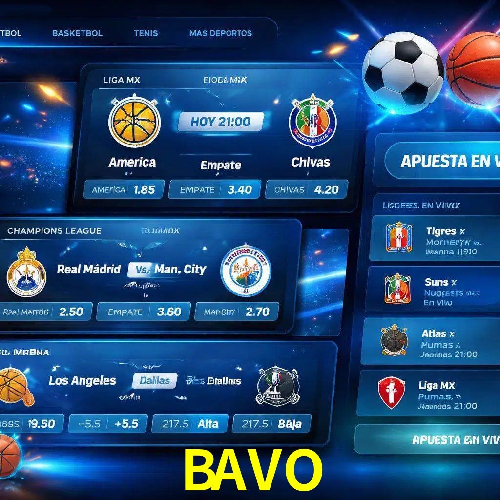 Mercados de apuestas deportivas BAVO para jugadores en México